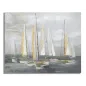 Malowidło na płótnie Gold Boat 100x2,8x80 cm